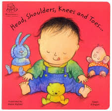 Head, Shoulders, Knees and Toes - Bilingual French edition | Foreign Language and ESL Books and Games